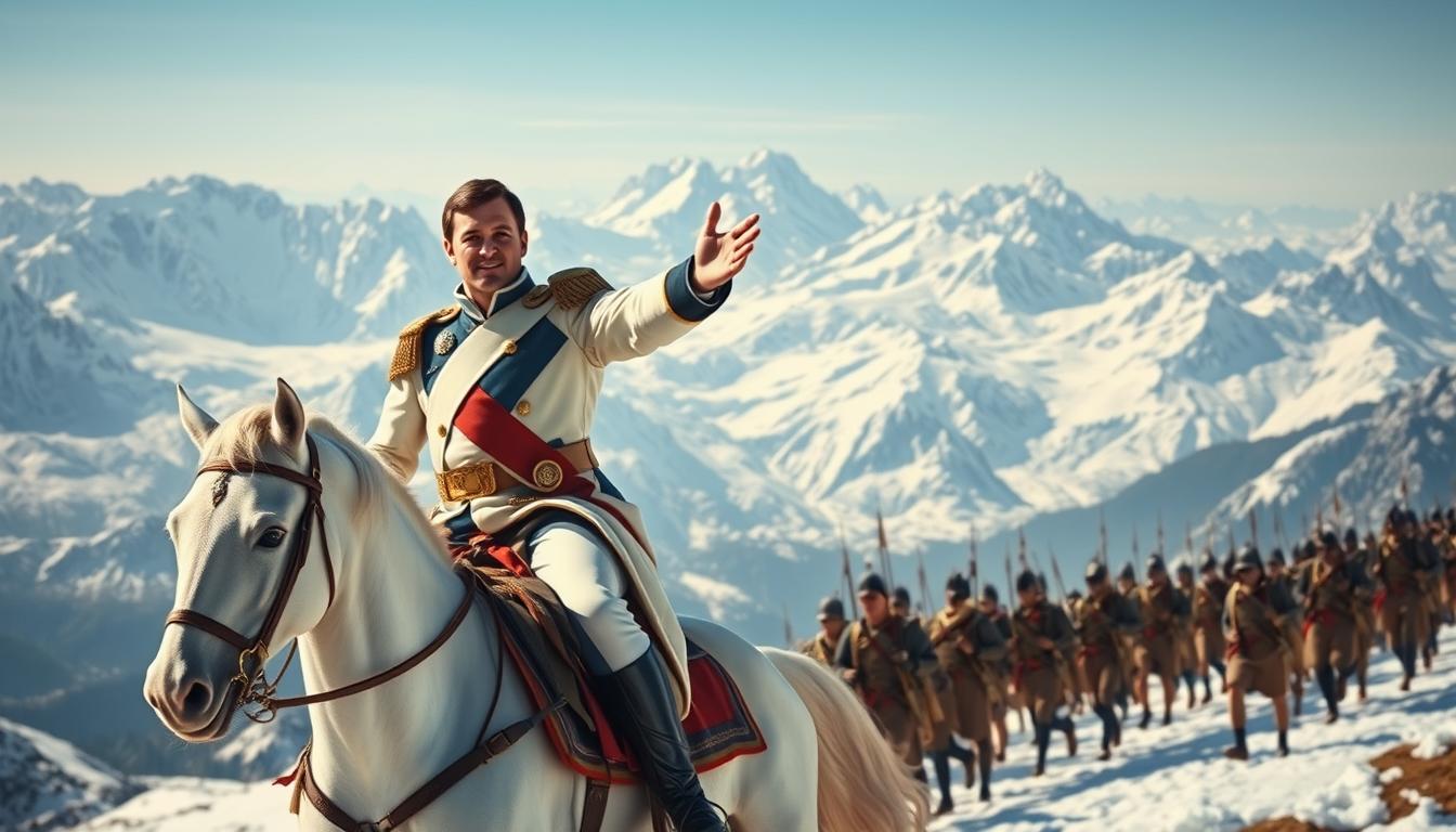 Napoleon Crossing the Alps