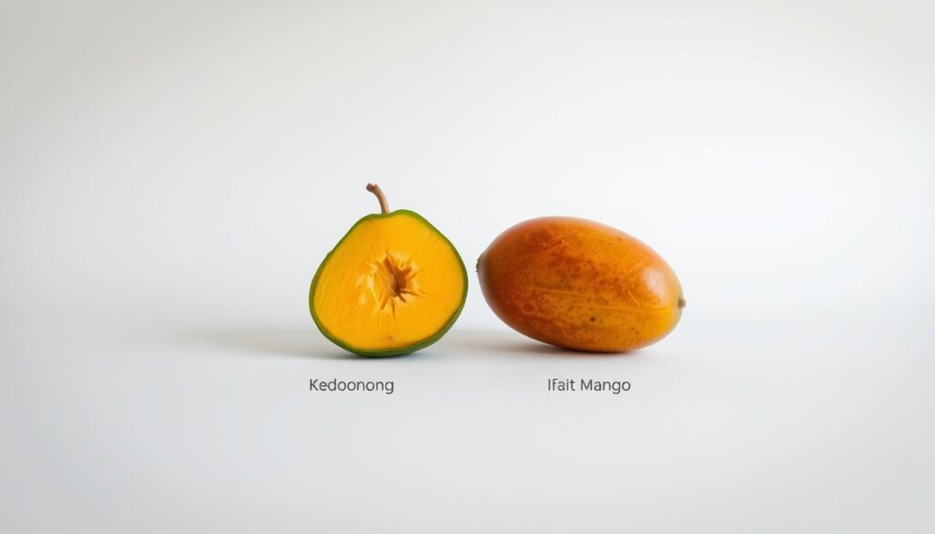Perbandingan Kandungan Gizi Kedondong dan Mangga