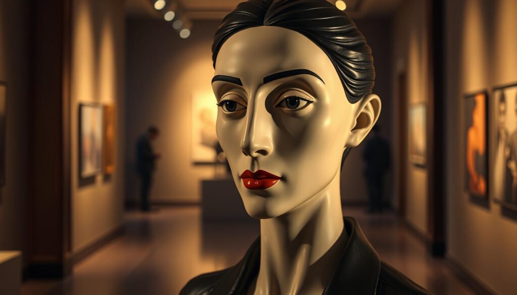 patung ikonik Modigliani