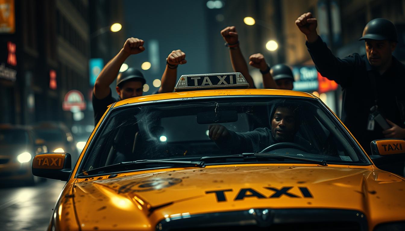 pemukulan supir taksi