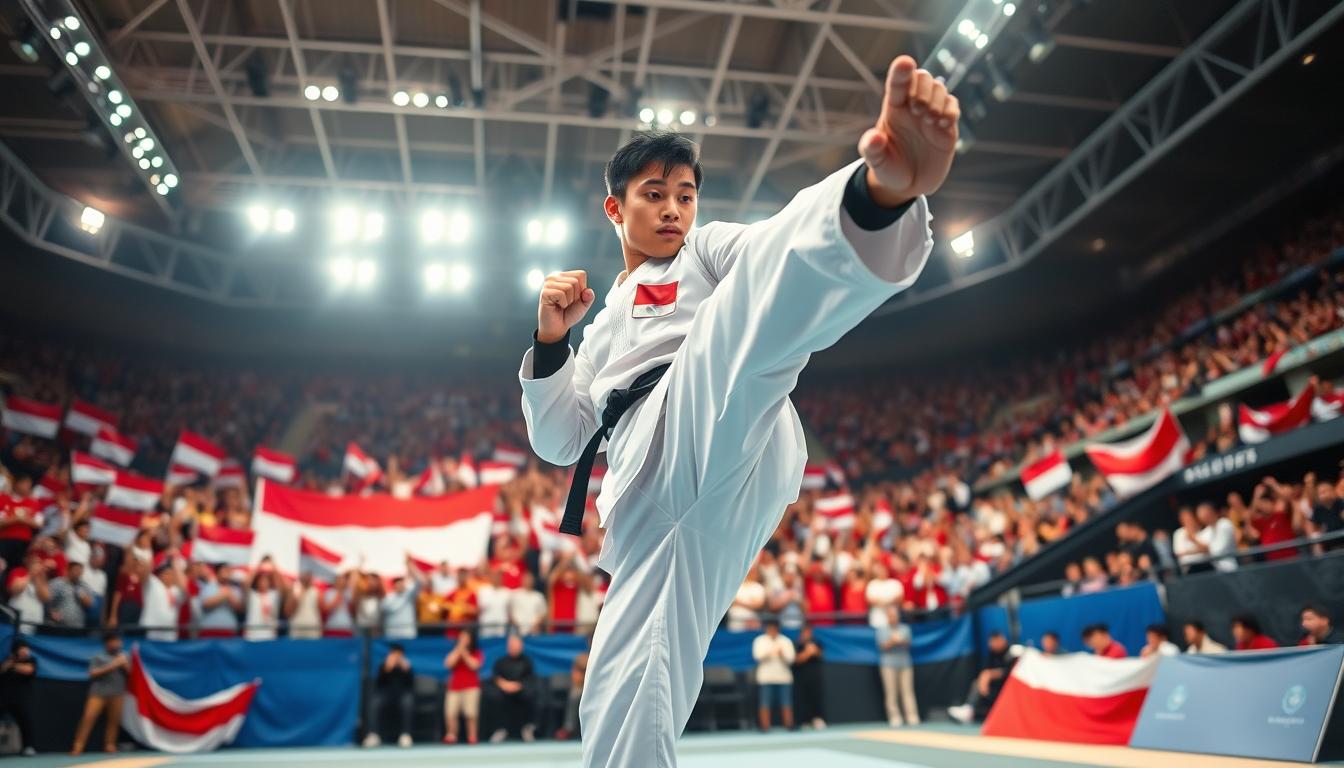 Juara Taekwondo Indonesia Bersinar di Panggung Internasional
